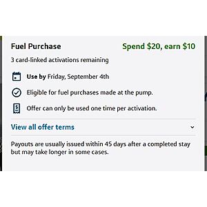 Capital One-Discover Card Holders: YMMV Spend $20 on Gas at CITGO Stations, get $10 when you pay with your Cap/Discover Card