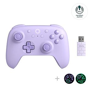 [Prime] $23.99* | 8BitDo Ultimate 2C Wireless Controller for PC/Android (Purple) at Amazon