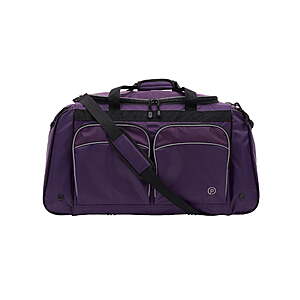 28" Protege Polyester Sport Travel Duffel Bag (Purple) $17 + Free Shipping w/ Walmart+ or on $35+