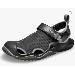 Crocs Men's Swiftwater Mesh Deck Sandals $40.14
