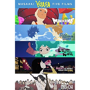 $9.99 | Masaaki Yuasa Five Films at iTunes