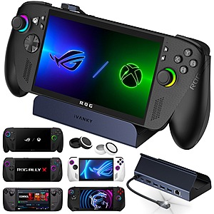 iVANKY 4K@144Hz 8-in-1 Steam Deck Docking Station (ASUS ROG Ally X/Valve Steam Deck OLED/Legion Go 2/S) $20 + Free Shipping