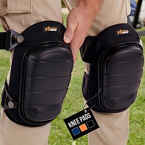 GORILLA GRIP Knee Pads for Work, Gel Cushion Soft Foam for Men $18.99