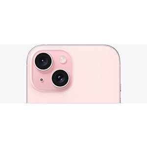 Refurbished, Very Good: Apple iPhone 15 128GB Smartphone (AT&T, Pink) $382.98 + Free Shipping