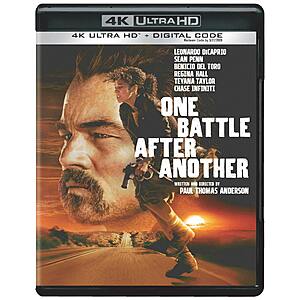 One Battle After Another (4K Ultra HD + Digital) $14.99 plus extra 15% Off for new Gruv Accounts