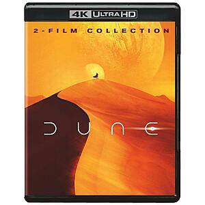 Dune 2-Film Collection (4K Ultra HD)  $24.99 plus extra 15% Off for new Gruv Account