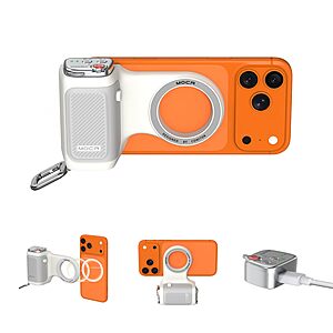 COMITOK MOCA Magnetic iPhone Camera Grip w/ Removable Remote & 1/4" Thread (White) $9.99 + Free Shipping w/ Prime or on $35+
