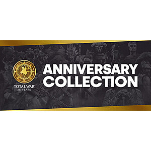 Total War 25th Anniversary Collection @ Steam $122.23
