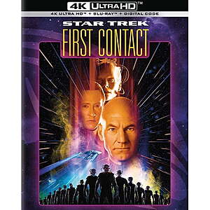 Star Trek VIII: First Contact (4K UHD) $12.31 + Free Shipping w/ Walmart+ or $35+