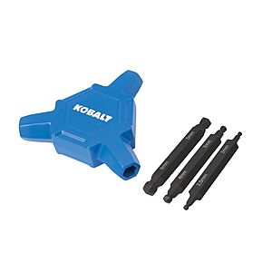 Kobalt 6-Piece Metric Ball End Hex Key Set (2mm–6mm) $3.98 + Free Store Pickup at Lowe's or Free Shipping on $35+