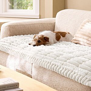 Bedsure Comfyfleece Plush Non-Slip Sofa Covers for Pets (various sizes, 2 colors) from $16.99 + Free Shipping w/ Prime or on $35+