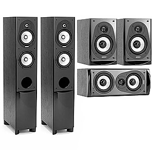 Energy Speakers: 2x CF-30 Floors + CC-5 Center + CB-5 Bookshelves $279 + Free S/H