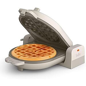 $14.99** | bella Fits-anywhere Flip-n-Store Belgian Waffle Maker (Oatmilk) at Amazon