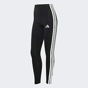 adidas women Essentials 3-Stripes Cotton Leggings $15.5 + Free Shipping