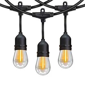 Feit 48' LED String Light Black or White 1 Pack $26.99 2 Pack $42.99 3 Pack $56.99 Free Shipping Costco.com