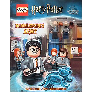 LEGO Harry Potter: Dumbledore's Army Activity Book w/ Minifigure $8.30 + Free Shipping w/ Prime or on $35+
