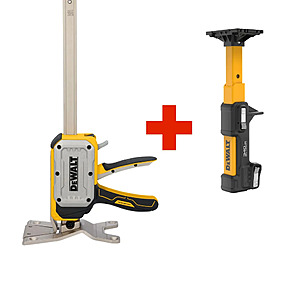 DEWALT DWHT83550 Construction Jack 18.500 in 340 lb Capacity Ergonomic Handle Includes free DWHT83554 $99