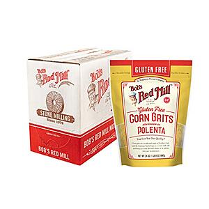 $16.28* | 4-Pack 24-Oz Bob's Red Mill Gluten Free Corn Grits/Polenta at Amazon ($4.07 each)