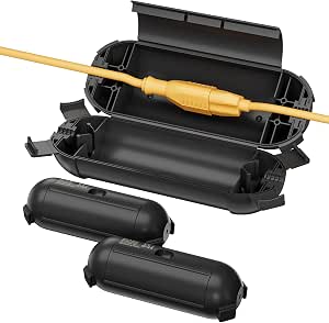 3-Pack BN-LINK Outdoor Extension Cord Safety Cover (Black) $7 & More + Free Shipping w/ Prime or on $35+
