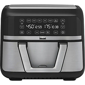Bella Pro 9-Qt TriZone Dual Basket Touchscreen Air Fryer (Stainless Steel) $49.99 + Free Shipping