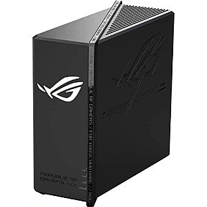 ASUS - ROG Strix GS-BE18000 Tri-Band Wi-Fi 7 Gaming Router - Black $299.99 Bestbuy.com