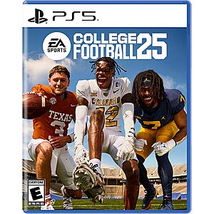 EA SPORTS College Football 25 (PS5) $10 + Free Shipping w/ Prime or on orders over $35