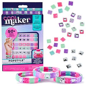 Cool Maker PopStyle Expansion Pack Bracelet Making Kit $2.76 + Free Shipping w/ Prime or on orders over $35