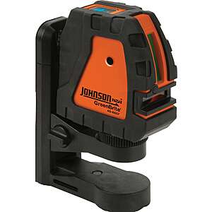 $129: Johnson Level 200-ft Green Self-Leveling Cross-line/Horizontal plane Laser Level at Lowe's, Free Shipping