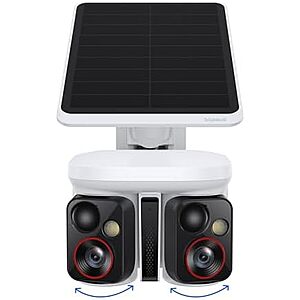 [AC] $116.99* | Baseus X1 3K Pro Dual-Tracking Solar Security Camera at Amazon