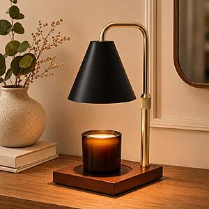 BJFFN Candle Warmer Lamp with Timer $12.99