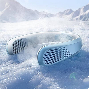 Wearable Neck Fan with 3-Second Ice Blast