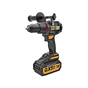 CAT DX13 18V ½” Cordless Hammer Drill w Graphene Battery $144 + Free Prime Shipping $144.99