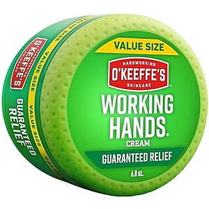 $11.35* | 6.8-Oz O'Keeffe's Working Hands Hand Cream at Amazon