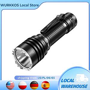 Wurkko TS23 5000Lm Tactical Flashlight XHP70.3 LED IPX8 Waterproof $26.8 + Free Shipping