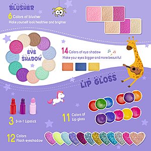 Amazon – Tomons Kids Washable Makeup Kit $13.59 w/ Code