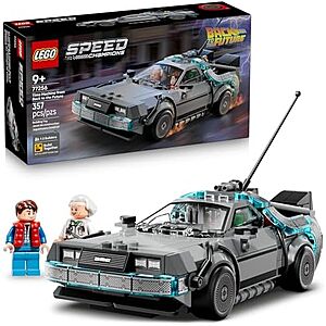 $22.39* | 357-Pc LEGO Speed Champions: Back to the Future Time Machine Building Toy at Amazon