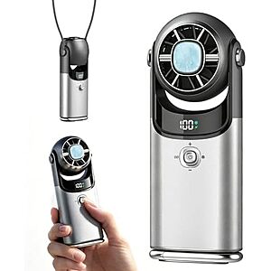 [AC] $8.99* | MIALEXO 3-In-1 Mini Handheld Fan w/ Cooling Plate at Amazon