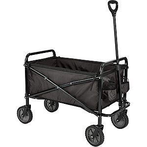 Amazon Basics Collapsible Heavy Duty Utility Wagon for Outdoor Sports $50.9