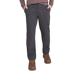 Eddie Bauer Men's Utility Pant $16.99 Tan, Green, Or Gray Limited Sizes Free Shipping Costco.com