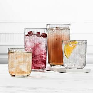 Libbey Century Glass 16-piece Drinkware Set $23.99 free shipping Costco.com