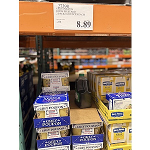 [Costco Members] Warehouse Deal - GREY POUPON DIJON MUSTARD 2 PACK 16 OUNCES EACH $8.89