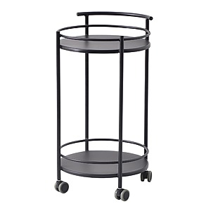 YMMV, Style Selections Black Steel Outdoor Serving Cart, $44, Lowe's