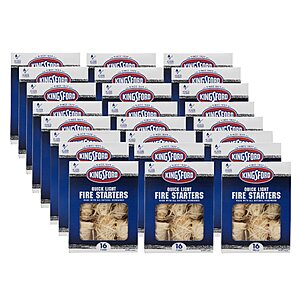 $157.57: Kingsford Quick Light Fire Starter Rolls, 16 Count, 24-Pack