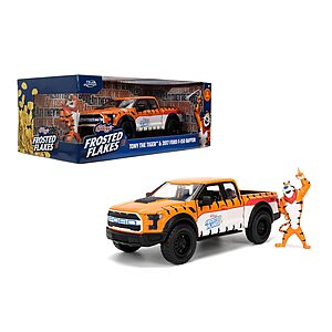 Jada 1:24 Scale 2017 Ford F-150 Raptor Kellogg's Frosted Flakes Die-Cast Truck w/ Tony the Tiger Figure $24.97 + Free Shipping w/ Prime or on $35+
