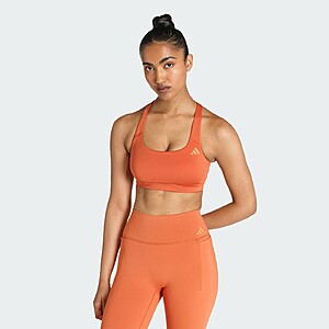 adidas women Optime Workout Medium Support Bra $15 + Free Shipping
