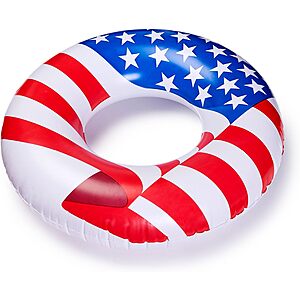 36" Swimline Americana USA Inflatable Pool Ring Float $4.06 + Free Shipping w/ Prime or on $35+