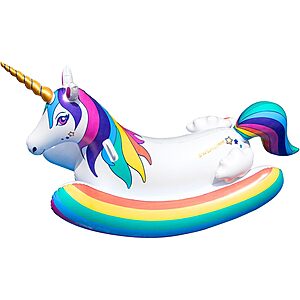 Swimline Inflatable Unicorn Rocking Pool Float $20 + Free Shipping w/ Prime or on $35+