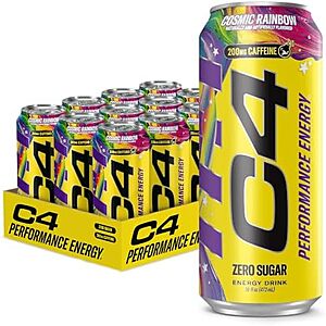 [SnS, AC] $10.99 | 12-Pack 16-Oz Cellucor C4 Performance Energy Drink (SKITTLES™) at Amazon (91.6￠ each)