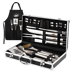 Kaluns Heavy Duty Stainless Steel BBQ Grilling Tools & Accessories - $27.97 AC