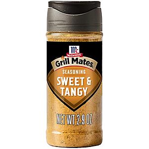 [SnS] $1.87 | 2.9-Oz McCormick Grill Mates Seasoning (Sweet & Tangy) at Amazon